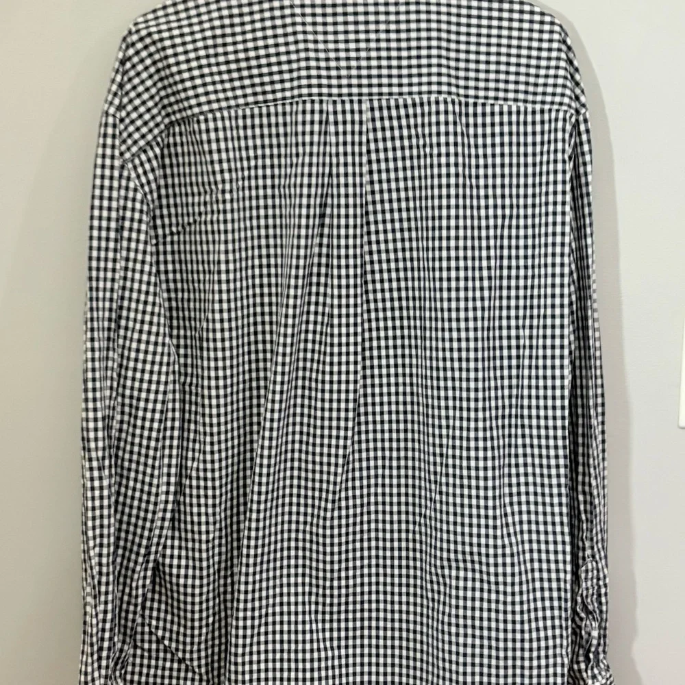 Tommy Hilfiger Men's Black and White Gingham Shirt - Picture 6 of 8